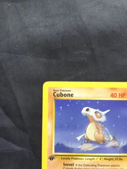 Pokemon Cards: Jungle 1st Edition Common: Cubone 50/64 - Image 2
