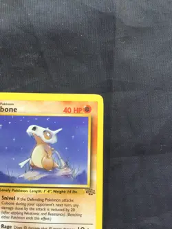Pokemon Cards: Jungle 1st Edition Common: Cubone 50/64 - Image 3