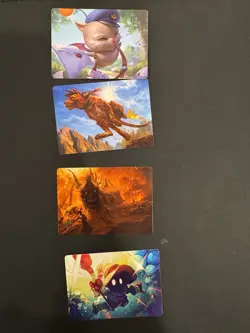 MTG Final Fantasy Full Art Foil Lands Set, 4x Art Series, 25 Assorted cards - Image 4