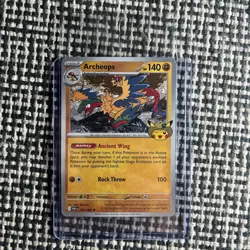 Archeops Pokemon TCG Promo Card Fossil Field Museum Chicago Exclusive - Image 1