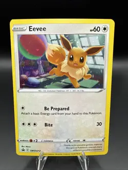Eevee SWSH212 SWSH: Sword & Shield Promo Cards Holo - Image 1