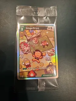 Gingerbrave P-089 Cookie Run Braverse TCG 2026 MomoCon Exclusive Promo Card SEAL - Image 1
