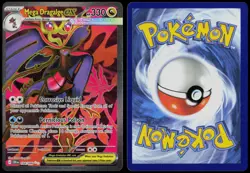 Mega Dragalge ex 104/086 Holo Ultra Rare Chaos Rising Pokemon Card Near Mint - Image 3