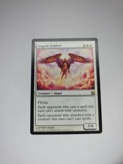 Angelic Arbiter - 2011 Magic -Commander 2011 -#5 - Light Play - MTG Magic - Image 1