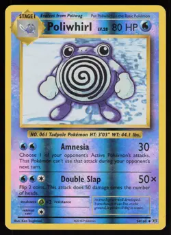 Reverse Holo Poliwhirl 24/108 XY - Evolutions Pokemon TCG Card - Image 1