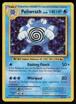 Holo Poliwrath 25/108 XY - Evolutions Pokemon TCG Card - Image 1