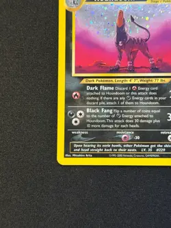 Houndoom Neo Revelation Holo 8/64 WotC Pokemon Card MP - Image 4