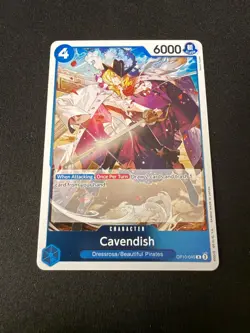 OP10-045 Cavendish English R One Piece TCG Card Game - Image 1