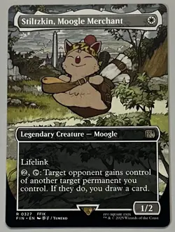 MTG Final Fantasy Stiltzkin Legendary Creature RARE REGULAR #0327 - Image 1