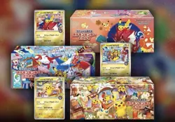 🔥Pokemon Center🔥 Japan Card Special Box Tohoku Hiroshima Fukuoka 3 Set Sealed - Image 1