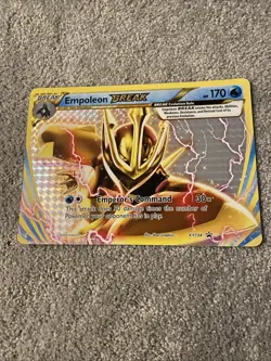 Empoleon BREAK XY134 JUMBO LP Pokemon Black Star Promo Oversized Card - Image 1