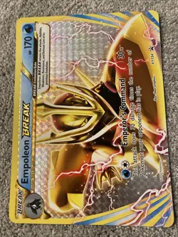 Empoleon BREAK XY134 JUMBO LP Pokemon Black Star Promo Oversized Card - Image 2