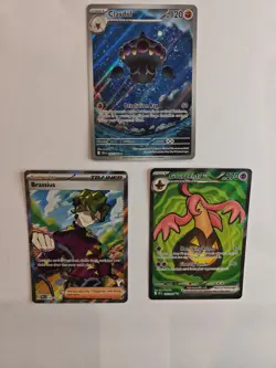 Pokemon TCG Various Full Art Illustration Cards Lot Of 3 - Image 1