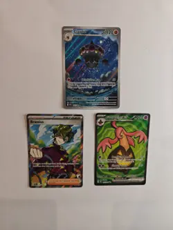 Pokemon TCG Various Full Art Illustration Cards Lot Of 3 - Image 2