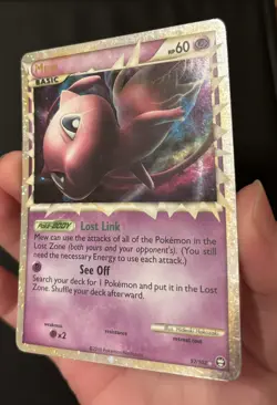 Mew Prime Holo Ultra Rare Pokemon TCG Card 97/102 Triumphant (#3of4) - Image 4