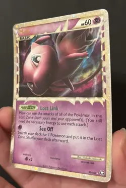 Mew Prime Holo Ultra Rare Pokemon TCG Card 97/102 Triumphant (#1of4) - Image 2