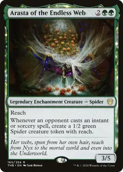 NM - Arasta of the Endless Web [THB - 165] Theros Beyond Death - Image 1