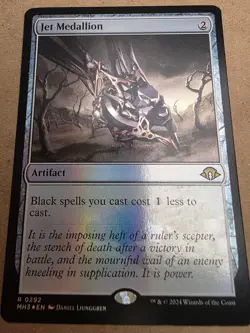 Jet Medallion - Foil - Modern Horizons 3 - Mtg - Image 1