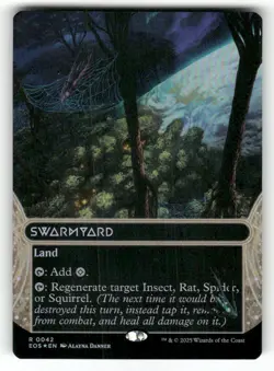 Swarmyard (0042) (Borderless) 42 Edge of Eternities: Stellar Sights Foil - Image 1