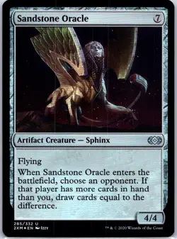 Sandstone Oracle (U) #285 Foil Double Masters MTG NM - Image 1