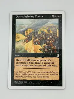 Overwhelming Forces X1 Mtg Portal Three Kingdoms NM Free Shipping! MJ - Image 1