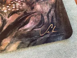 SEB MCKINNON Kinship Playmat Signed Numbered LOW NUMBER MTG Tucker Hamm Vest - Image 3