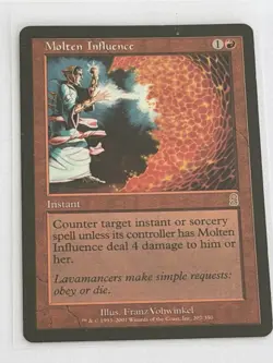 MTG 4x Molten Influence Odyssey Regular - Image 4