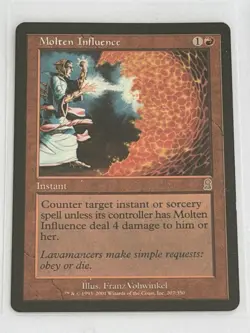 MTG 4x Molten Influence Odyssey Regular - Image 5