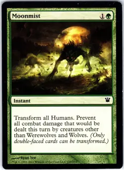Moonmist 195 C Innistrad Magic the Gathering LP - Image 1