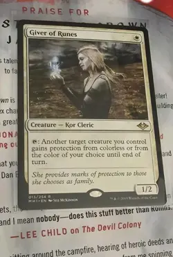 Giver of Runes #13 (Regular) (NM) Modern Horizons MH1 Magic MTG Unplayed - Image 1