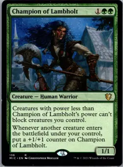 Champion of Lambholt Commander: Innistrad: Midnight Hunt Regular - Image 1