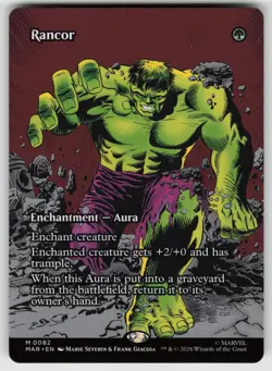 Rancor (Borderless) 82 Marvel Universe Eternal-Legal Mythic MAGIC: THE GATHERING - Image 1