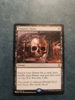 Vampiric Tutor Magic The Gathering 112/249 Iconic Masters Near Mint - Image 1