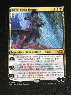 MTG Commander: Tarkir: Dragonstorm Kaya, Geist Hunter 0294 Mythic - Image 1