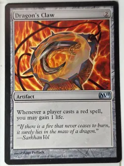 Dragon's Claw - Magic 2011 Core Set M11 - Magic the Gathering MTG Nice! - Image 1