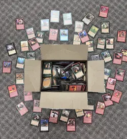 Huge MTG Vintage Card Lot Hundreds Of Cards Magic The Gathering G2U - Image 1