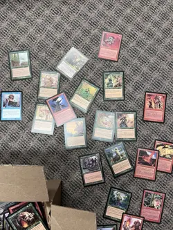 Huge MTG Vintage Card Lot Hundreds Of Cards Magic The Gathering G2U - Image 4