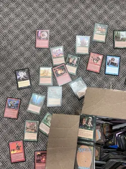 Huge MTG Vintage Card Lot Hundreds Of Cards Magic The Gathering G2U - Image 5