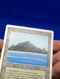 VTG Magic the Gathering Revised Edition Tropical Island Dual Land Reserved List - Image 3