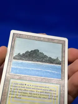 VTG Magic the Gathering Revised Edition Tropical Island Dual Land Reserved List - Image 4