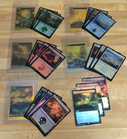 MTG Aetherdrift Finish Line Bundle Extra Goodies: Lands/D20/Box, NO BOOSTERS/TOP - Image 3