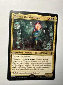 MTG: Thanos, the Mad Titan - Marvel Super Heroes (MSH), Regular, English #0233 - Image 1