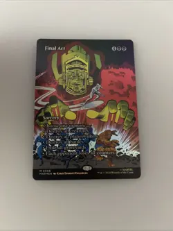 Final Act (Borderless) Marvel Universe Eternal-Legal Foil - Image 1