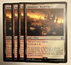 MTG Final Fantasy L Rabanastre, Royal City #0287 PLAYSET 4X X4 - Image 1