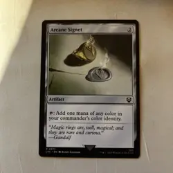Arcane Signet #273 (NM) Lord of the Rings LTC Magic MTG - Image 1