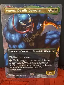 Venom, Deadly Devourer (Borderless) 22 Marvel's Spider-Man: Eternal-Legal NM - Image 1