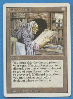 MTG: Revised: Library of Leng - Image 1