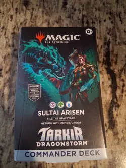 MTG TARKIR DRAGONSTORM COMMANDER DECK Sultai Arisen Sealed New BOX - Image 1