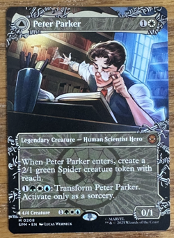 MTG Marvel Spider-Man, Peter Parker / Amazing Spider-Man - Borderless - Image 1
