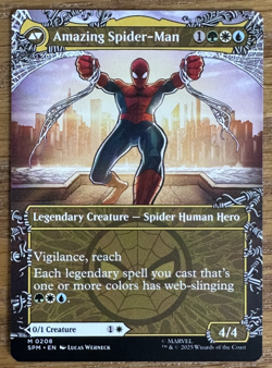 MTG Marvel Spider-Man, Peter Parker / Amazing Spider-Man - Borderless - Image 2